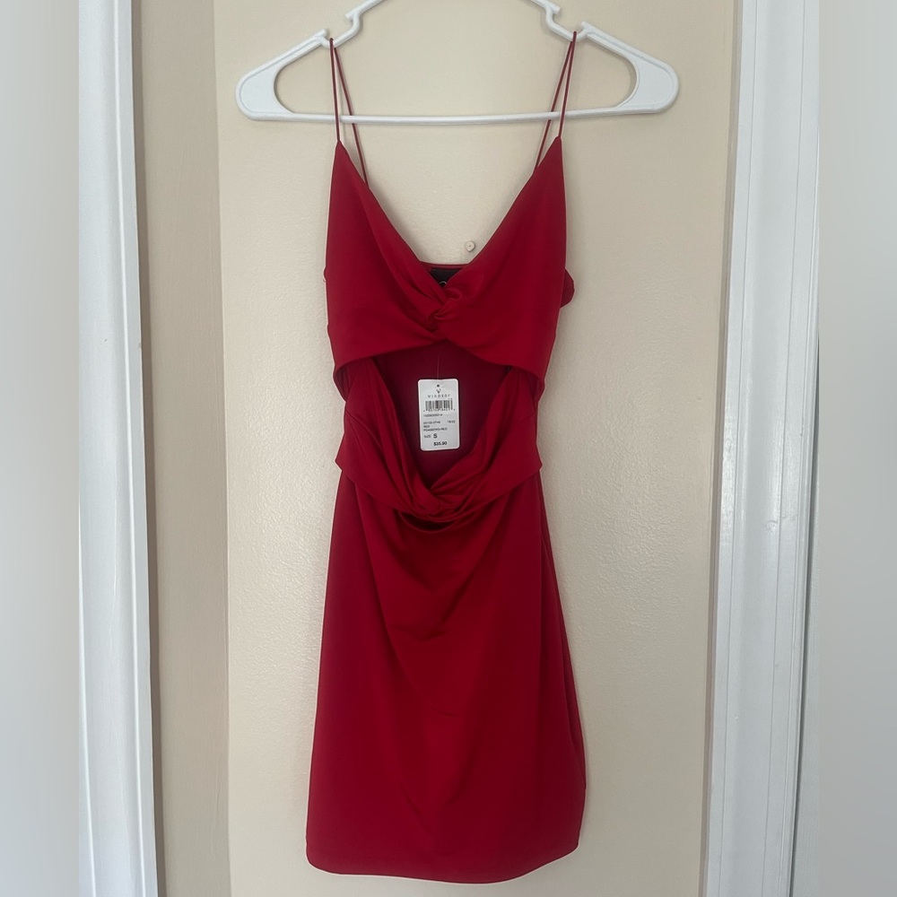 Windsor Chic Red Dress